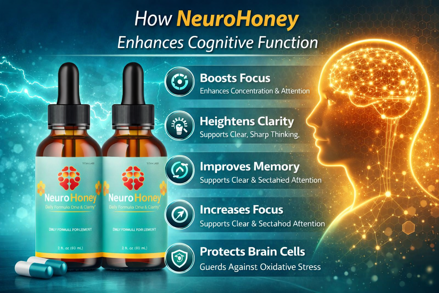 How Neuro Honey supports memory, focus, and mental clarity